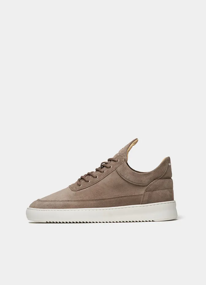 Filling Pieces Low Top Organic Suede Earth (2)