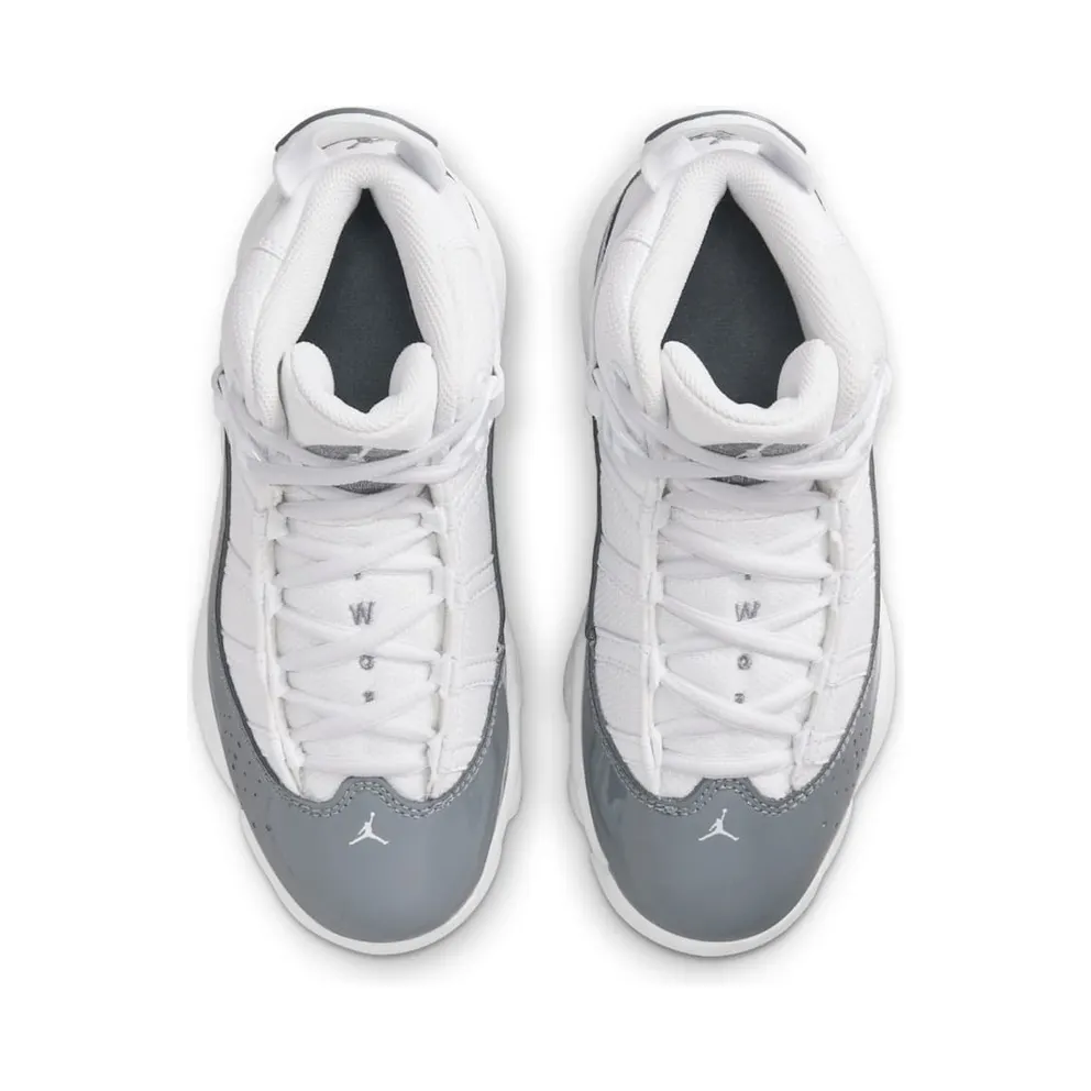 Air Jordan 6 Rings PS “White Cool Grey” (323432-121)