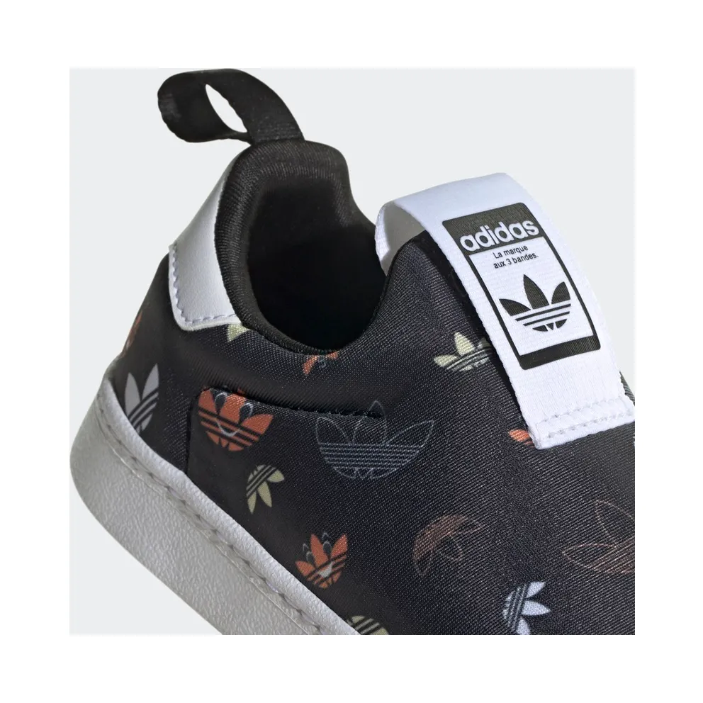 Adidas Superstar 360 Core Black / Cloud White / Semi Impact Orange (GX1868)