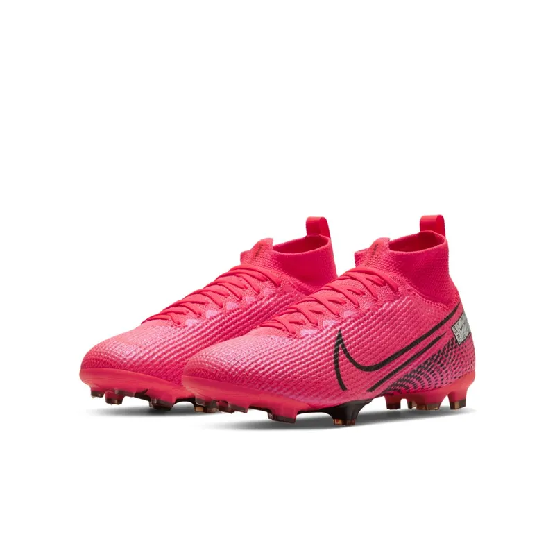 Nike  Jr. Mercurial Superfly 7 Elite FG Laser Crimson (GS) Laser Crimson/Laser Crimson/Black (AT8034-606)