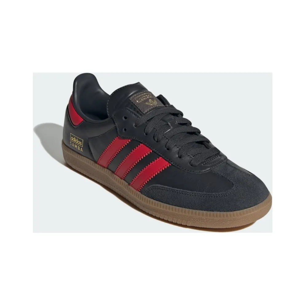 adidas Samba OG Carbon / Better Scarlet / Gum (IG6173)