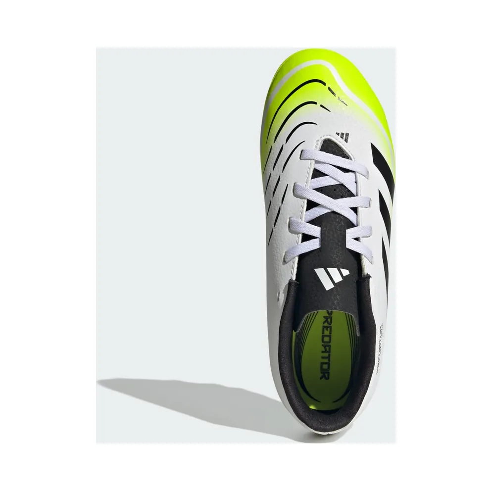 adidas Predator Club FG/MG Cloud White Core Black Lucid Lemon (JH8868)