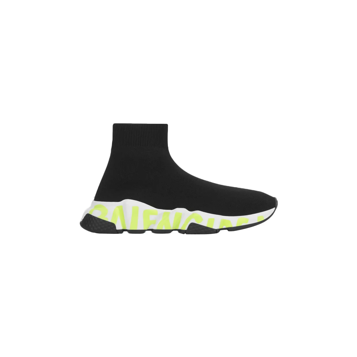 Balenciaga Graffiti Speed Black Fluo Green (W)