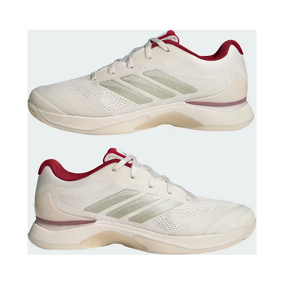 adidas Avacourt 3 Chalk Ice Gold Metallic Red (JS2560)