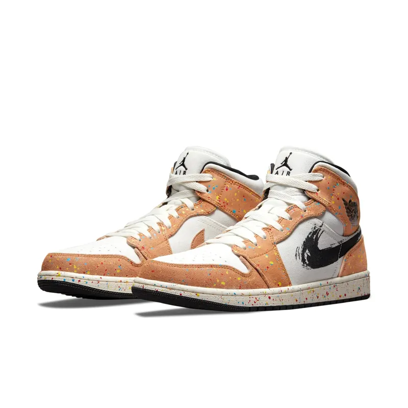 Air Jordan 1 Mid SE “Brushstroke” (DA8005-100)