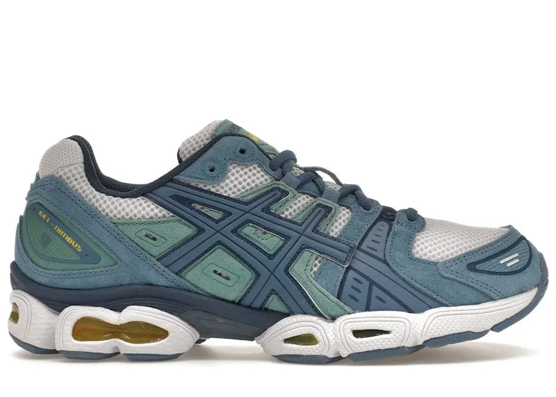 ASICS Gel-Nimbus 9 Grey Floss Blue Green (1201A584-101)