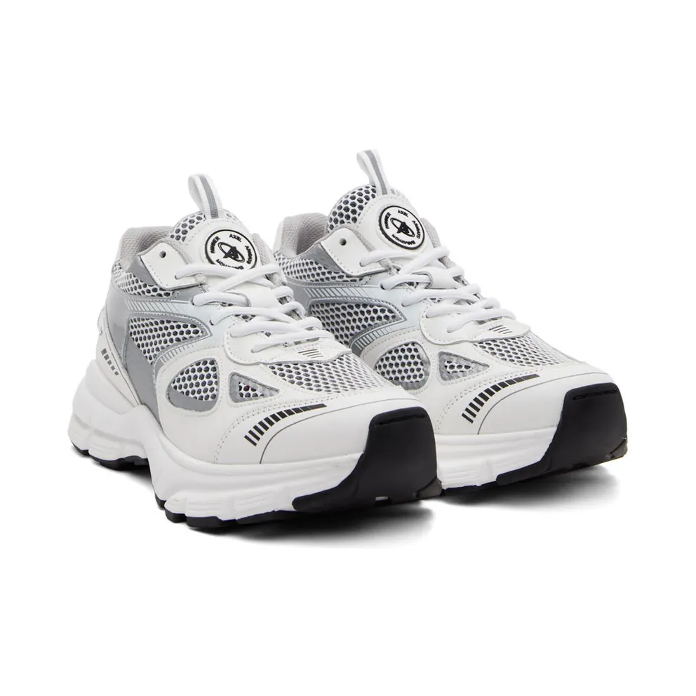 Axel Arigato White & Silver Marathon (33036)