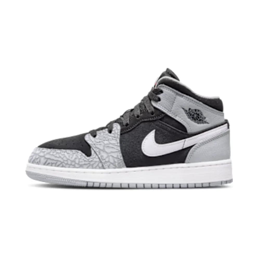 Air Jordan 1 Mid Elephant Print (GS) (DM6216-016)