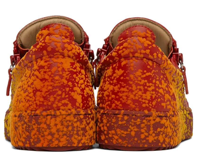 Giuseppe Zanotti Red Frankie Sneakers (RU20036-93297) (2)