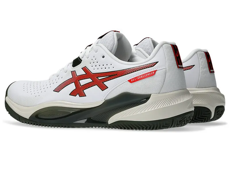 ASICS GEL-CHALLENGER 15 CLAY “White / Cherry Tomato” (1041A508-104)