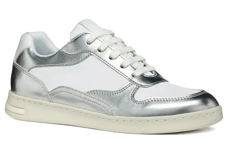 Geox Sneakers met logo-reliëf – Grijs (D551BC011BN)