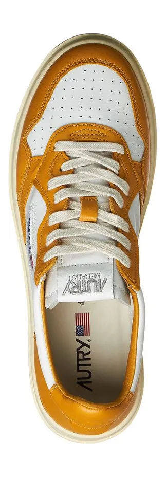 Autry Medalist Low Leather / Leather Mustard (AULMWB12) (4)