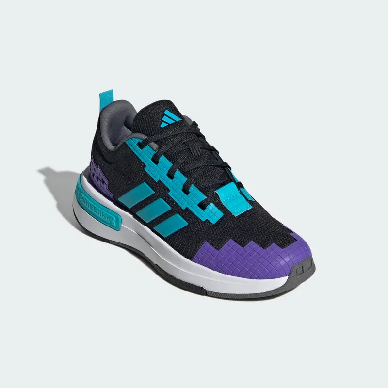 Adidas ADIDAS MINECRAFT PRO Shoes JUNIOR Core Black / Lucid Cyan / Cloud White (JR1966)