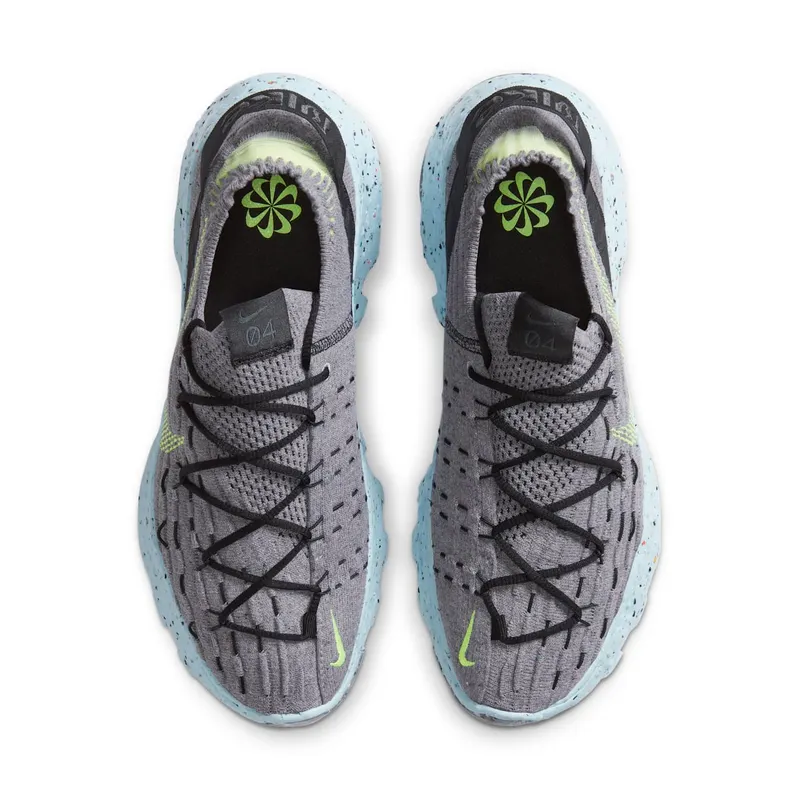Nike Space Hippie 04 Grey Volt Wolf Grey/Volt-Black-Dark Smoke Grey (CZ6398-001)