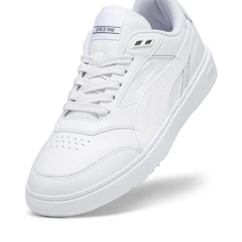 Puma Doublecourt “Puma White / Cool Light Gray” (393284_01)