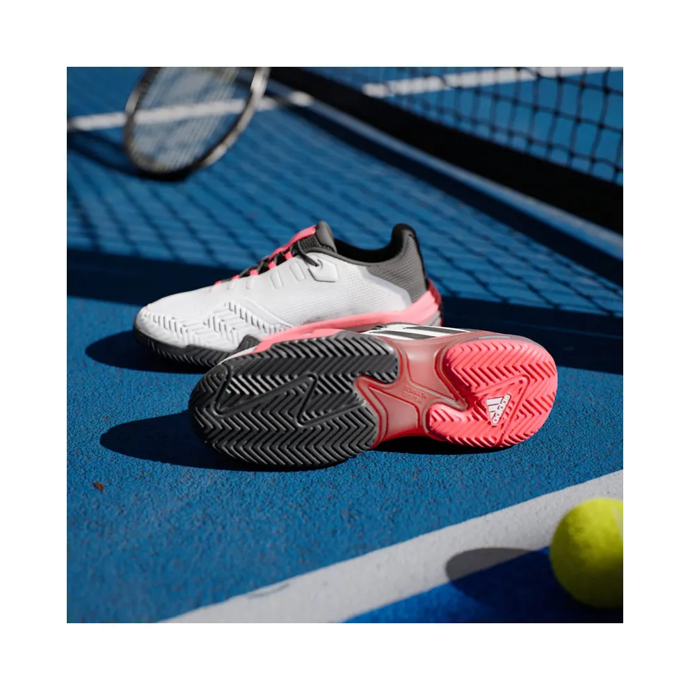 Adidas Barricade 13 Tennis Cloud White / Core Black / Lucid Red (IH2558)