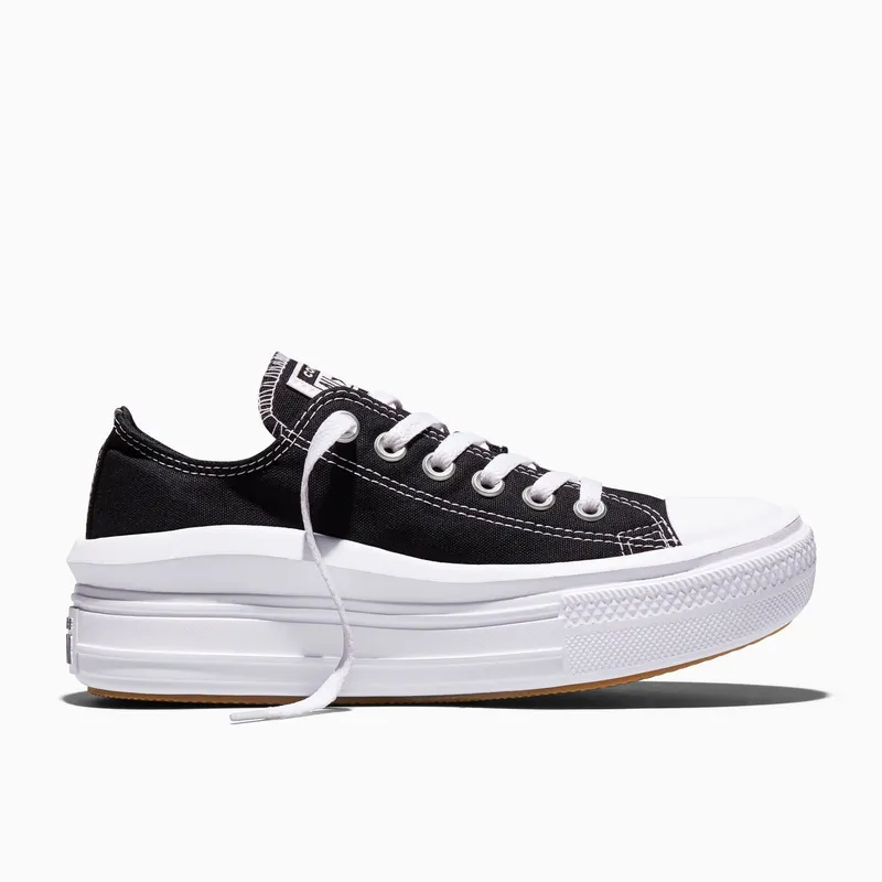 Converse Canvas Color Chuck Taylor All Star Move Black/White/White