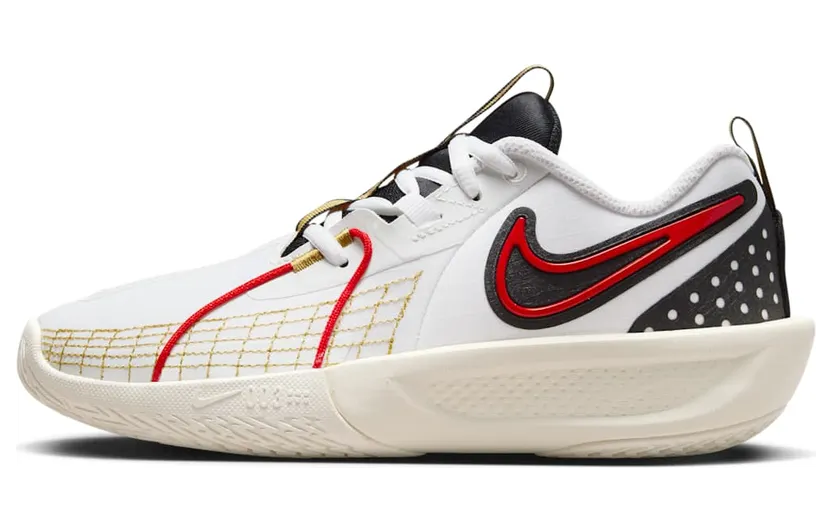 Nike Air Zoom GT Cut 3 White Black University Red (FD7033-103)