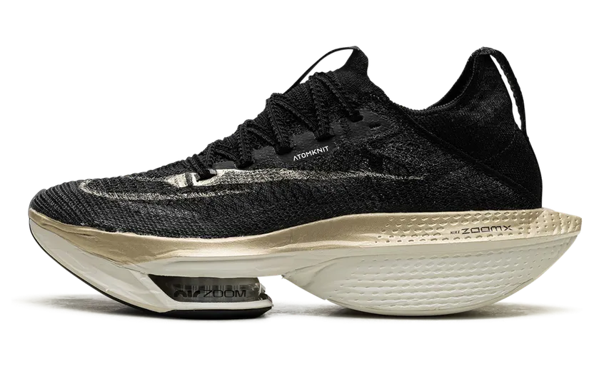 Nike AIR ZOOM ALPHAFLY NEXT% 2 “Black Gold White” (DN3559-003)