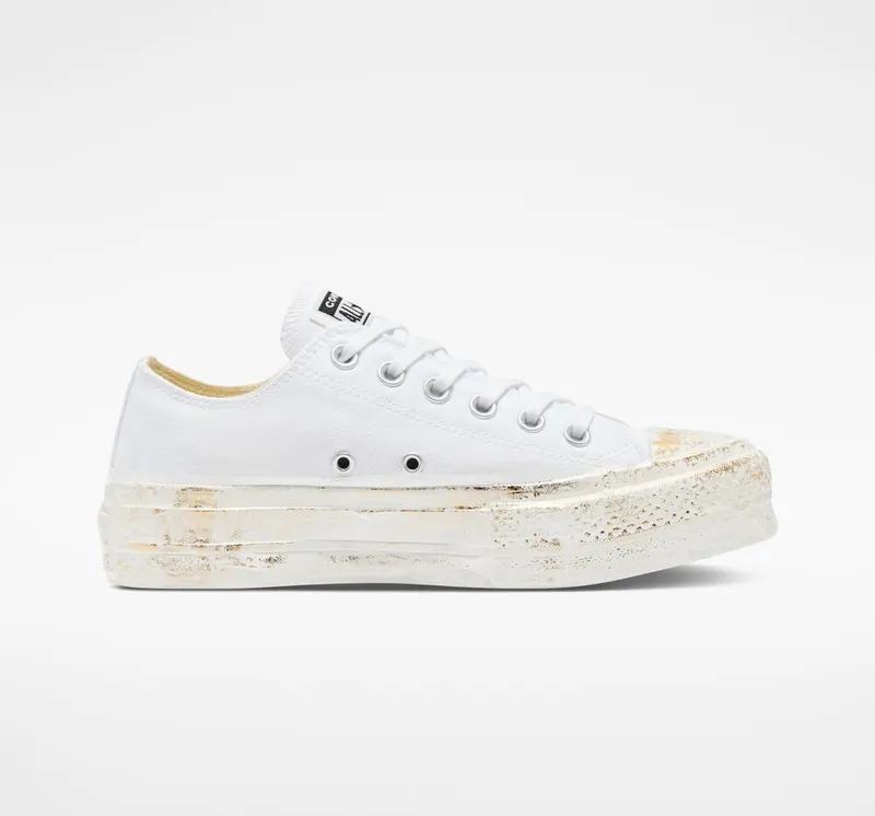 Converse Chuck Taylor All Star Lift Platform Gold Iridescent (A03338C)