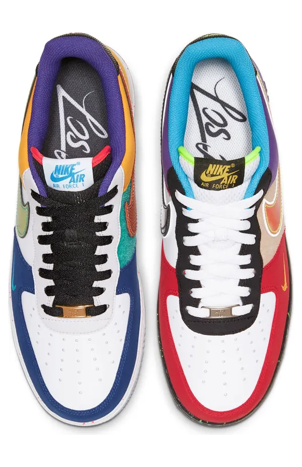 Nike Air Force 1 “What The LA”: vol details in jade (4)