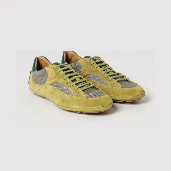 Paul Smith Suede and Mesh Sneakers Lime (M1SMRI05USUE32)