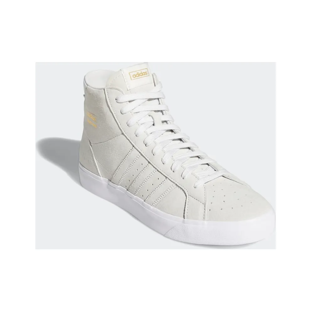 adidas Basket Profi Crystal White / Crystal White / Gold Metallic (FW3104)