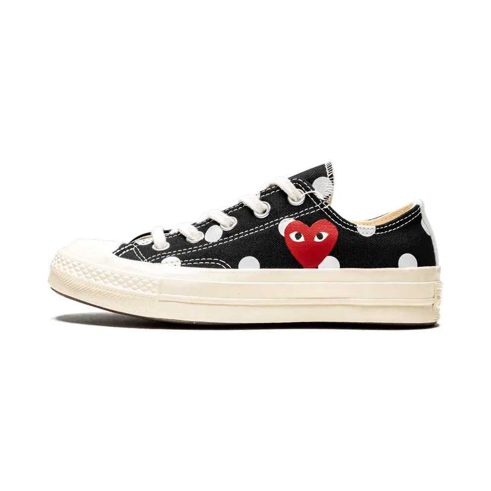 Converse Chuck Taylor All-Star 70s Ox Comme des Garcons PLAY Polka Dot Black (157248C)