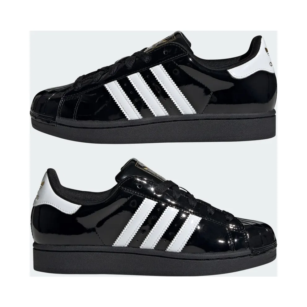 Adidas Superstar II Core Black / Cloud White / Gold Metallic (JS4009)
