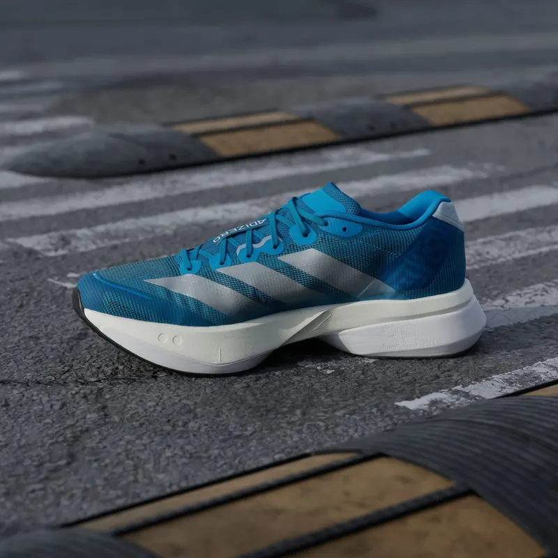 Adidas Adizero Boston 13 Solar Blue / Silver Metallic / Dark Solar Blue (JR4868)