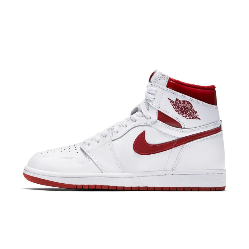 Air Jordan Nike AJ I 1 Retro High OG Metallic Red (2017) (555088-103)