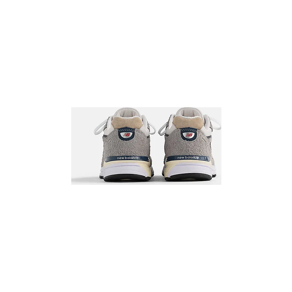 New Balance 990v4 “Made in USA – Grey/Navy” (U990TA4)