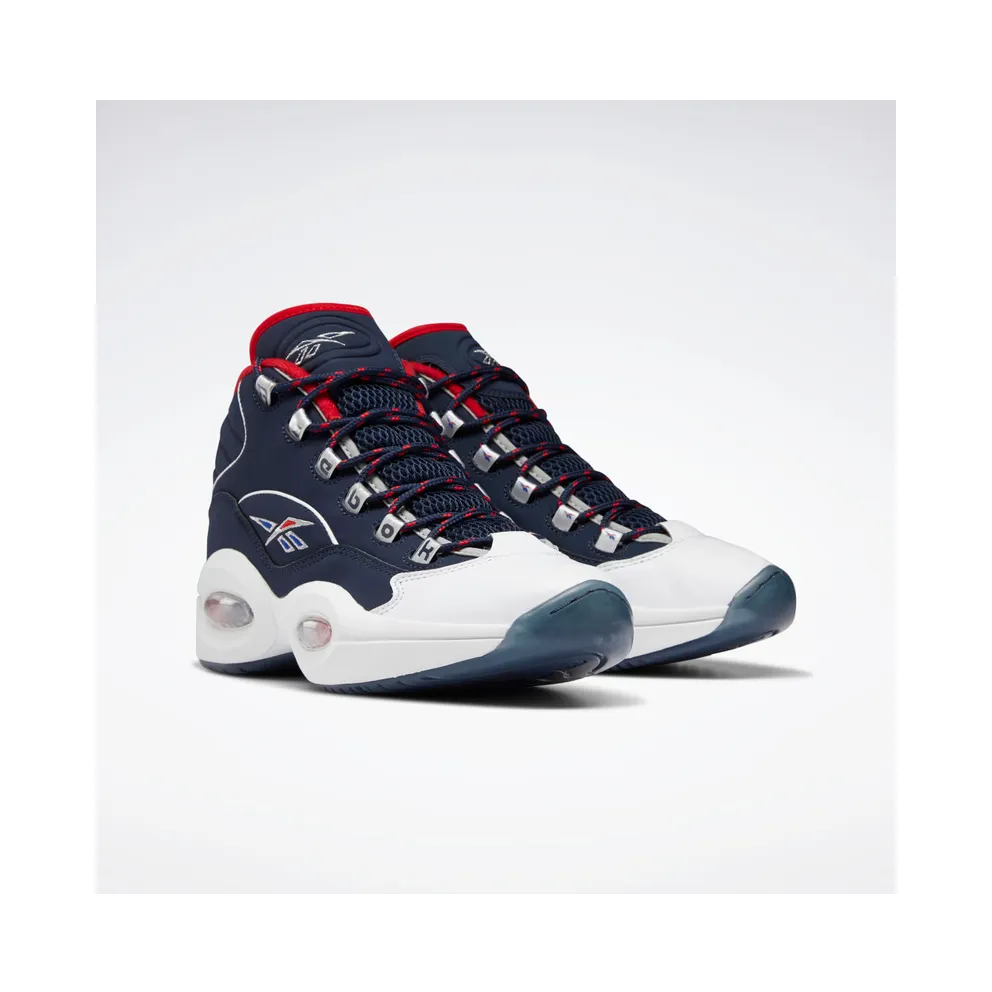 Adidas Question Mid Vector Navy / Cloud White / Vector Red (H01281)