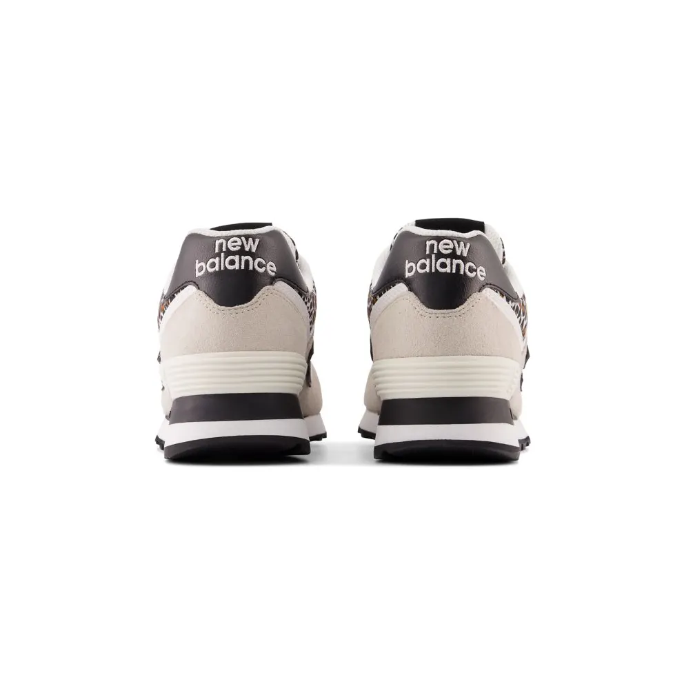 New Balance 574 Grey Black Leopard Print (WL574AY2)