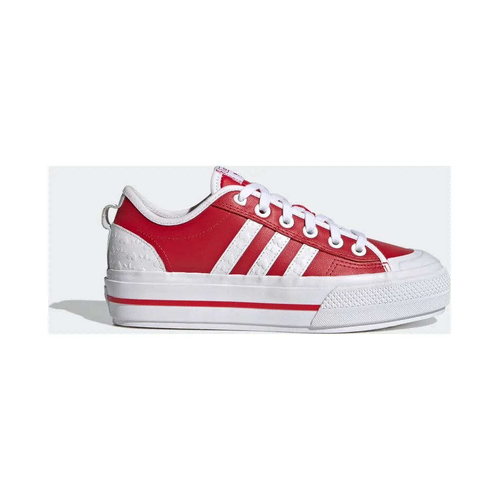 adidas Nizza RF Platform Schuh Scarlet / Cloud White / Core Black (FZ1841)