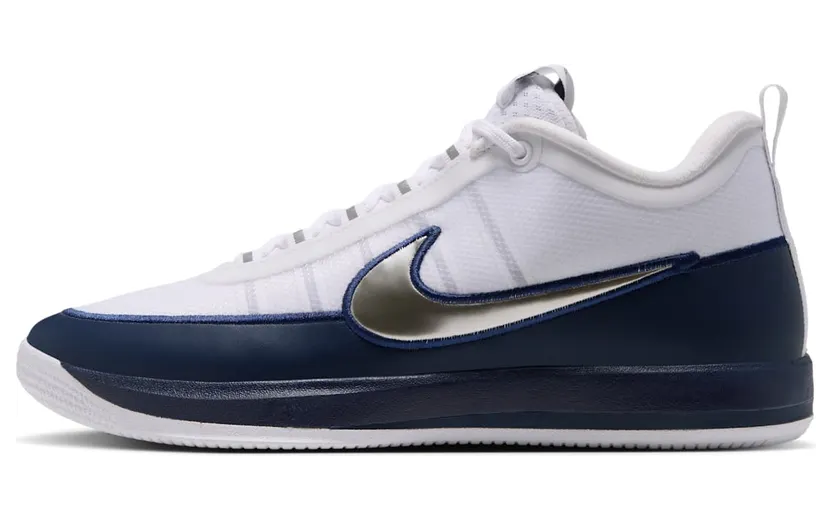 Nike Book 2 – “White / Midnight Navy / Metallic Silver” (IZ2372-107)