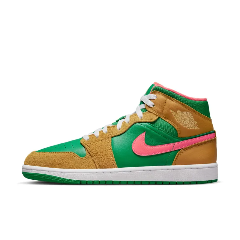 Jordan 1 Mid SE Wheat Watermelon (DX4332-700)