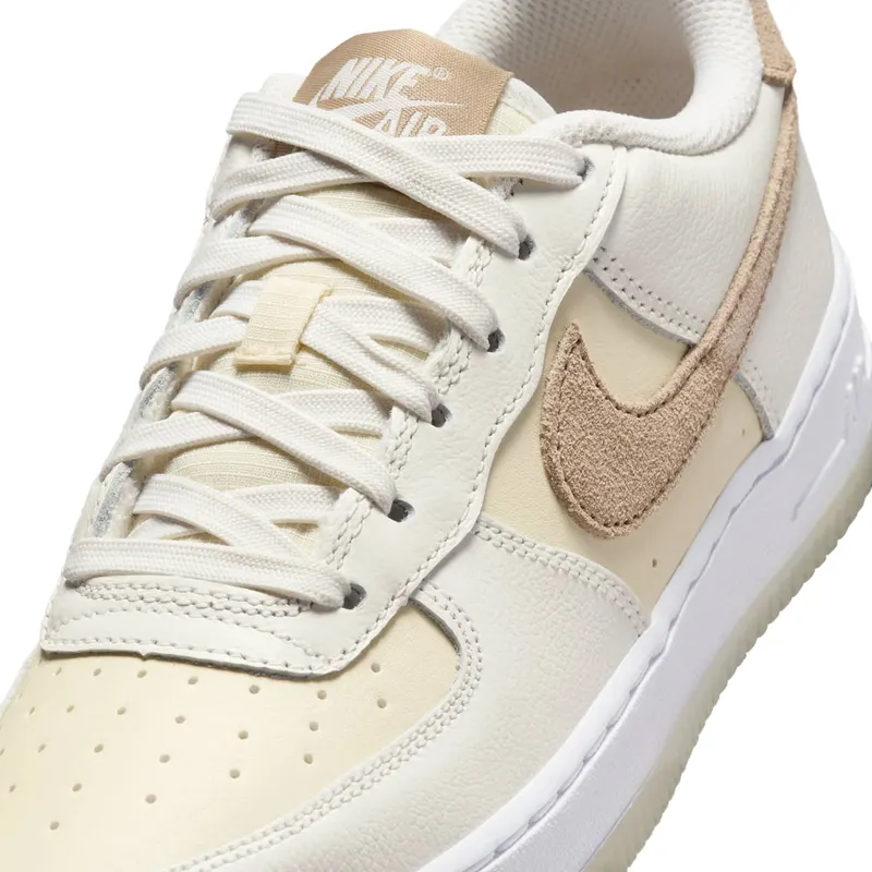 Nike AIR FORCE 1 LOW GS “Sail Coconut Milk White Khaki” (HF5349-100)