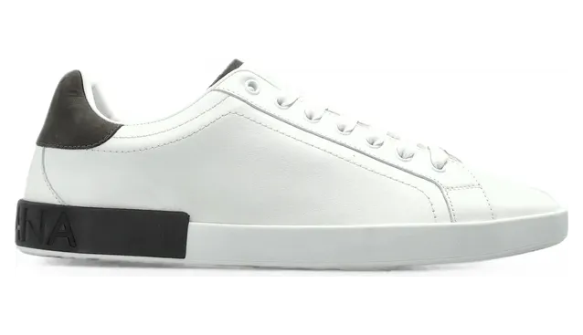 Dolce & Gabbana Logo-embossed Contrast-heel “White” (CS2470 A0868 8P000)