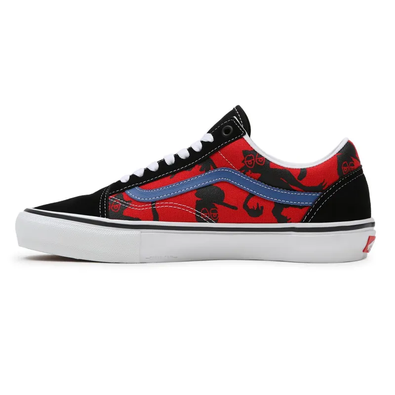 VANS Krooked By Natas For Ray Skate Old Skool Shoes Black (VN0A5FCBAPC)