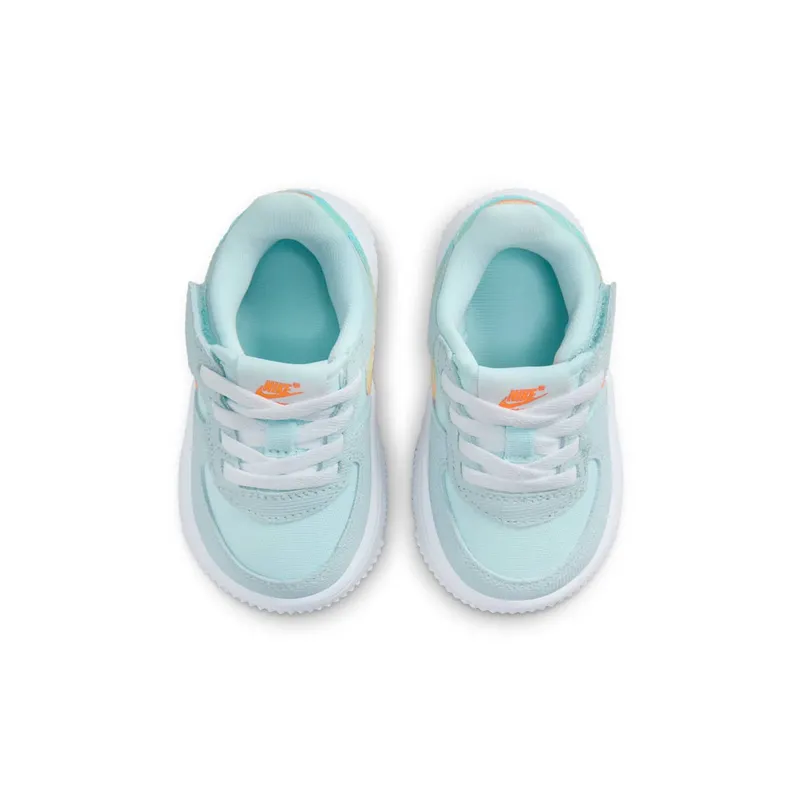 Nike Force 1 Low EasyOn Glacier Blue Light Lemon Twist Aquarius Blue Total Orange (HF4784-474)