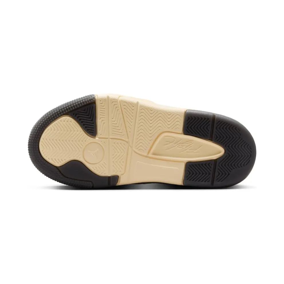 Jordan Flight Court Who Decides War “Coconut Milk / Muslin / Off-Noir / Varsity Red” (HQ2960-100)