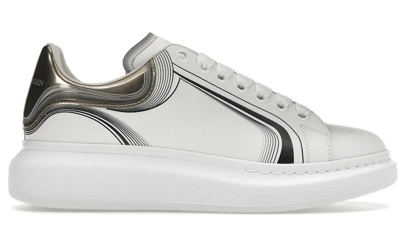 Alexander McQueen Oversized White Silver (750336WIDJP8834)