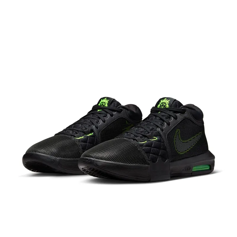 Nike LeBron Witness 8 “Black / Volt” (FB2239-002)