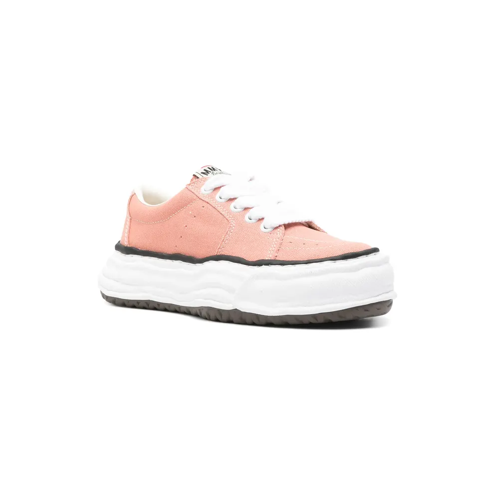 Maison Mihara Yasuhiro Lace-up “Pink” (A16FW703)