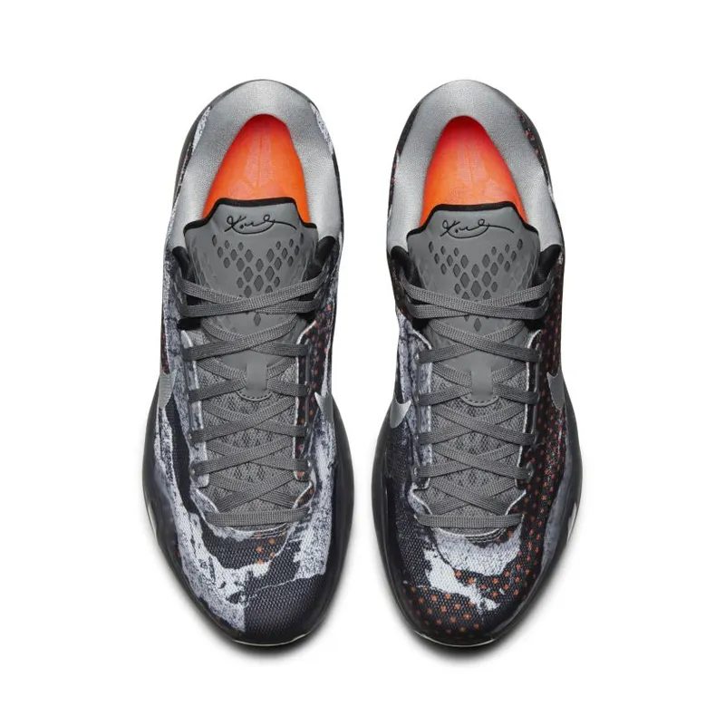 Nike Kobe 10 Pain Tumbled Grey/Night Silver-White-Black (705317-001)