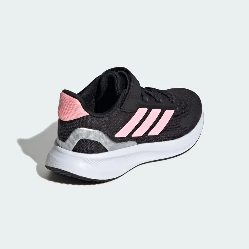 Adidas Runfalcon 5 Kids Core Black / Pink Spark / Silver Metallic (IE8580)