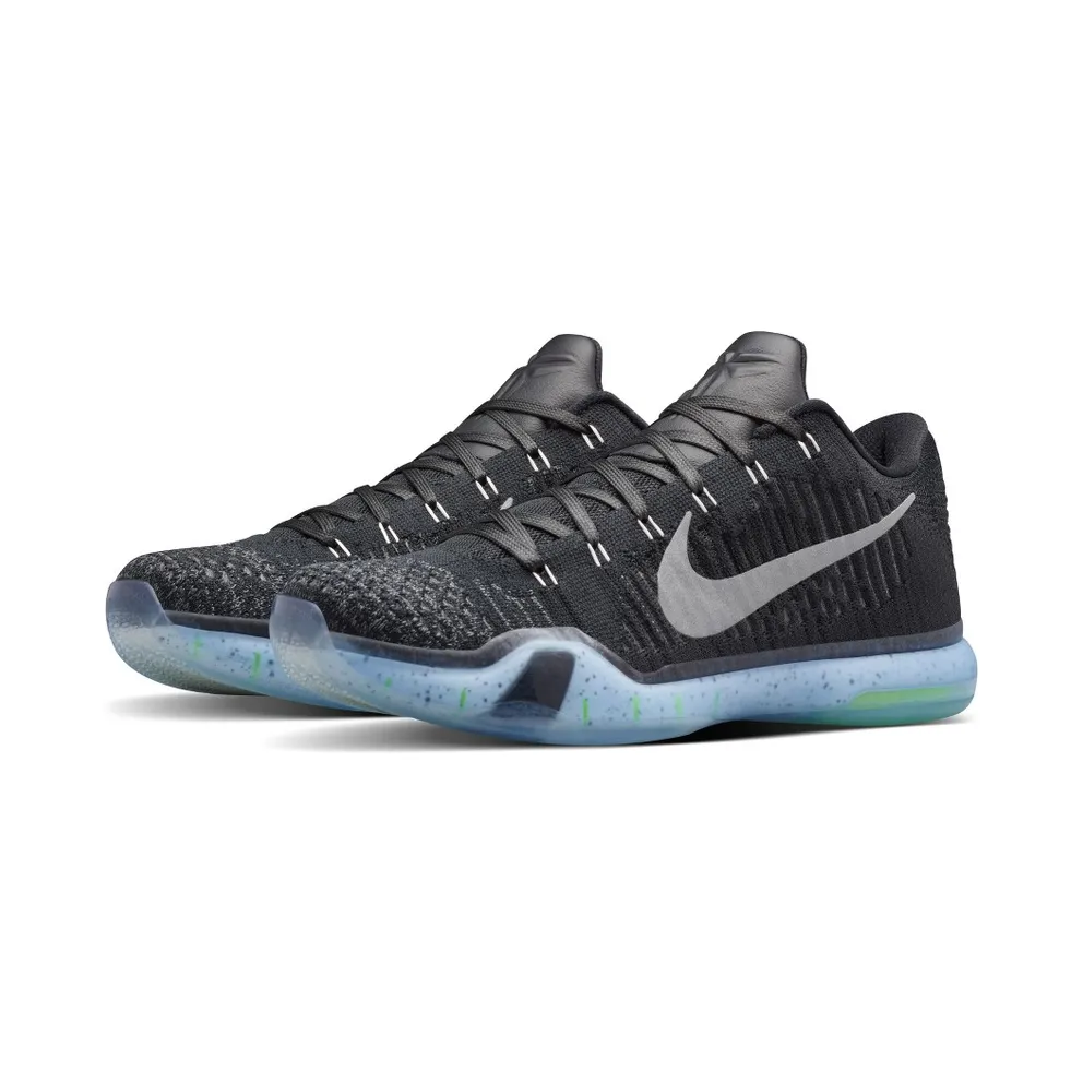 Nike Kobe 10 Elite HTM Arrowhead Black/Metallic Silver (805937-002)