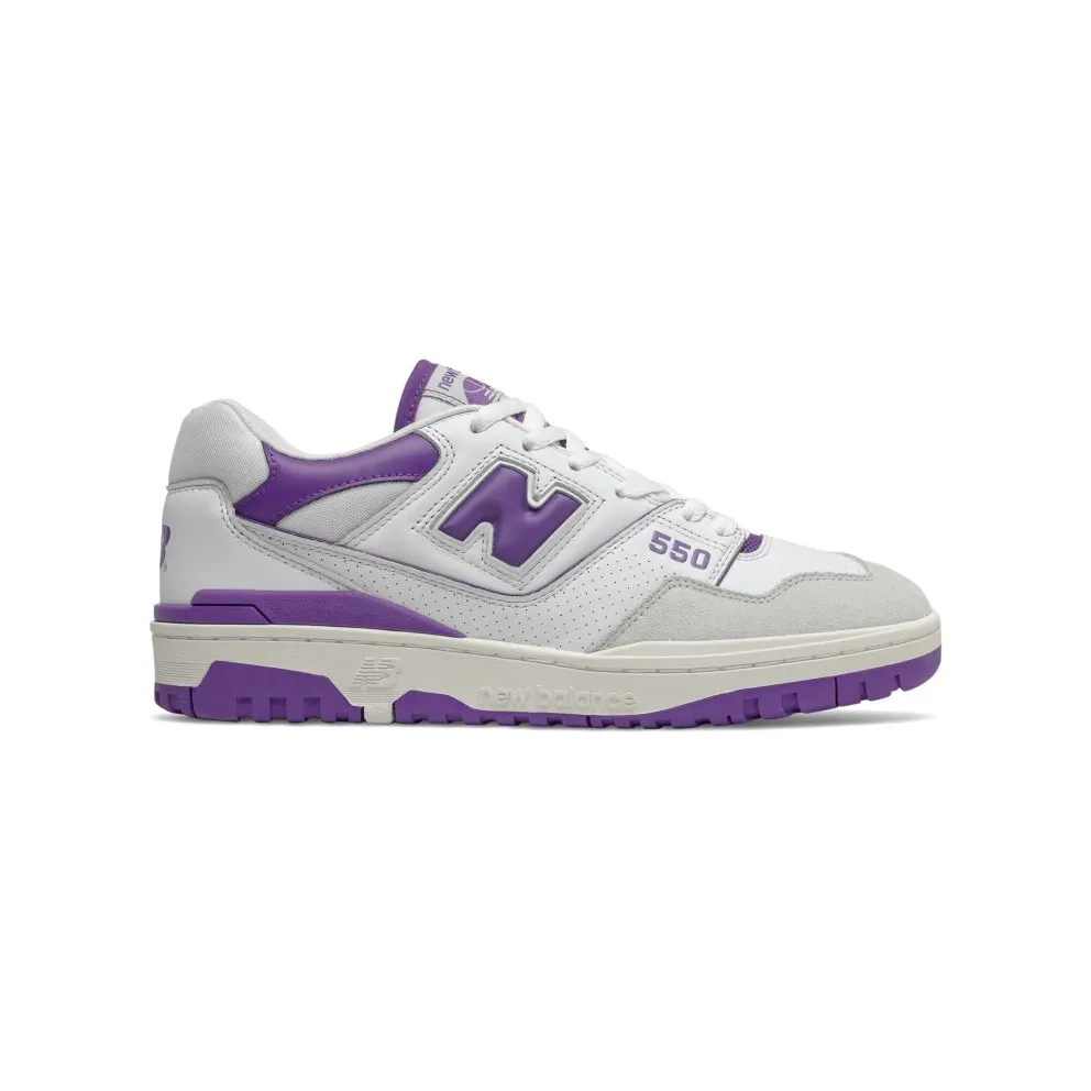 New Balance 550 White Purple (BB550WR1)