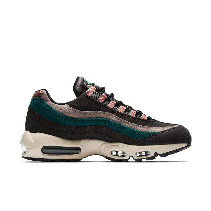 Nike Air Max 95 Grey Rainforest Bright Mango Oil Grey/Thunder Grey-Rainforest-Bright Mango (538416-018)